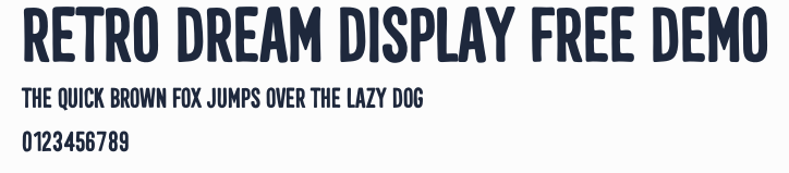 Retro Dream Display Free Demo預覽圖