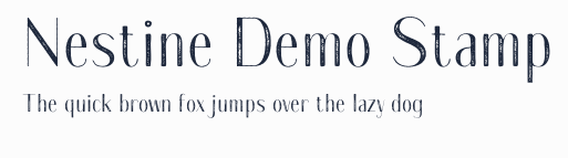 Nestine Demo Stamp預覽圖