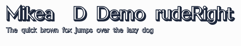 Mikea 3D Demo rudeRight預覽圖