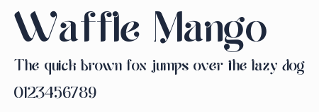 Waffle Mango預覽圖