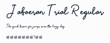 Jaboeran Trial Regular預覽圖