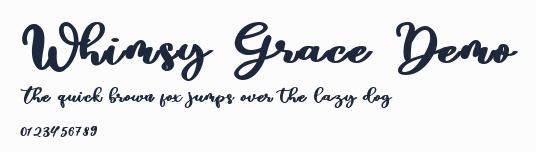 Whimsy Grace Demo預覽圖