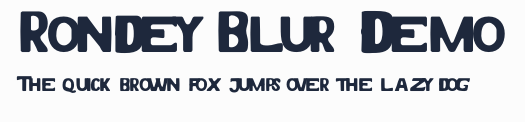 Rondey Blur Demo預覽圖