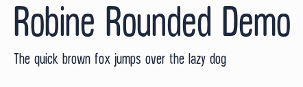 Robine Rounded Demo預覽圖