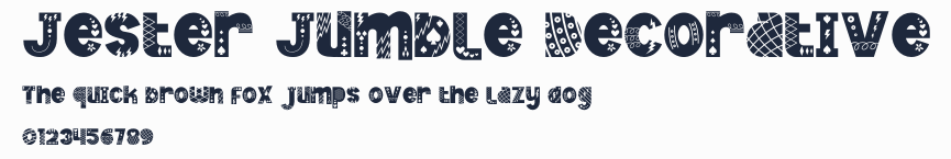 Jester Jumble Decorative預覽圖