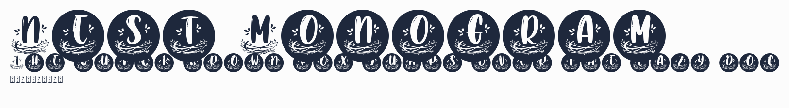 Nest Monogram預覽圖
