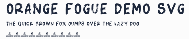 Orange Fogue DEMO SVG預覽圖
