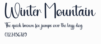 Winter Mountain預覽圖