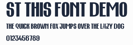 ST This Font DEMO預覽圖