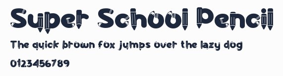 Super School Pencil