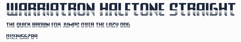 Warriatron Halftone Straight預覽圖