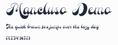 Mancluso Demo預覽圖