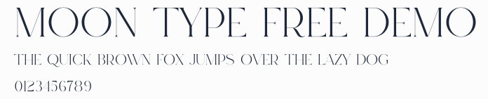 Moon Type Free Demo預覽圖
