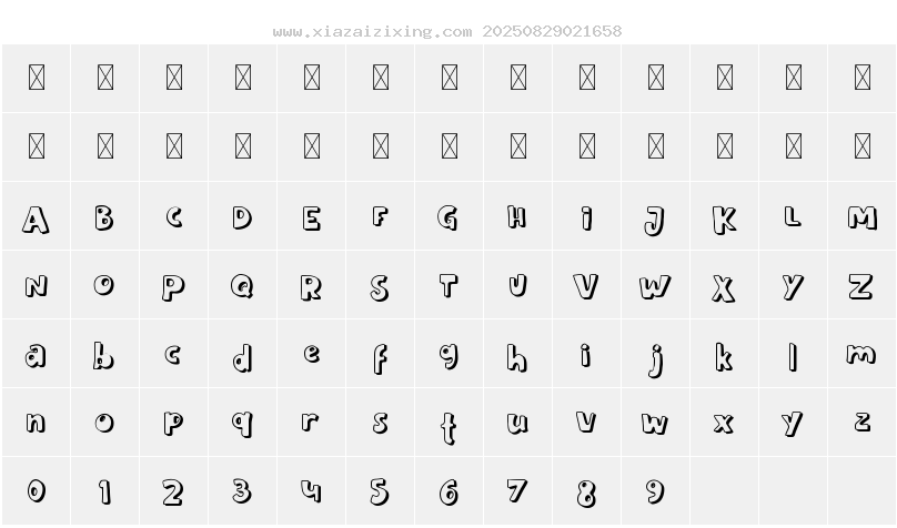 字符映射圖