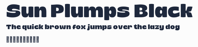 Sun Plumps Black預覽圖