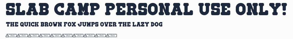 Slab Camp PERSONAL USE ONLY!預覽圖