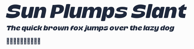 Sun Plumps Slant預覽圖