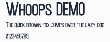 Whoops DEMO預覽圖
