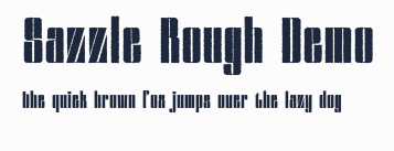 Sazzle Rough Demo預覽圖