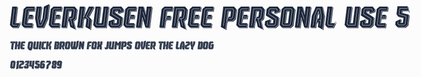 Leverkusen Free Personal Use 5預覽圖