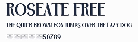 Roseate Free預覽圖