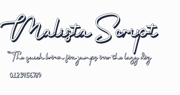 Malista Script預覽圖