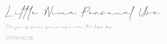 Little Nima Personal Use預覽圖