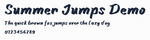 Summer Jumps Demo預覽圖