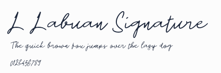 L Labuan Signature