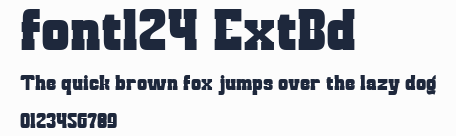 font124 ExtBd預覽圖