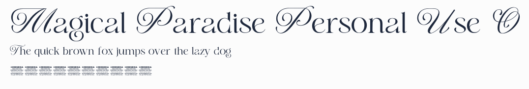 Magical Paradise Personal Use O預覽圖