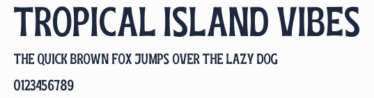 Tropical Island Vibes