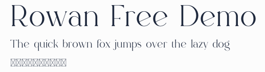 Rowan Free Demo預覽圖