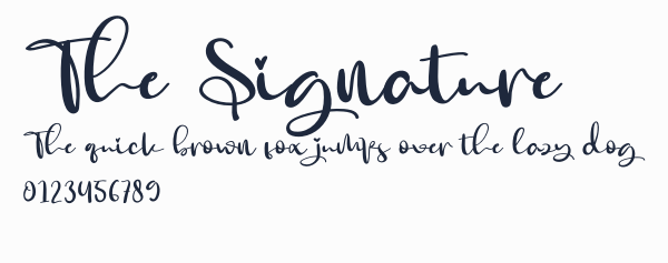 The Signature預覽圖