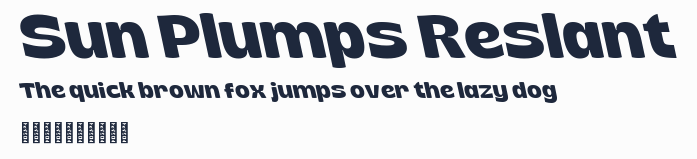 Sun Plumps Reslant預覽圖