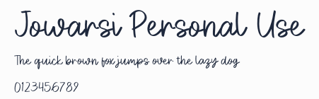 Jowarsi Personal Use預覽圖
