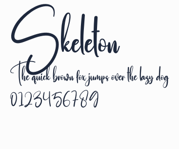 Skeleton預覽圖