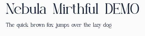 Nebula Mirthful DEMO預覽圖