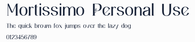 Mortissimo Personal Use預覽圖