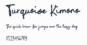 Turquoise Kimono預覽圖