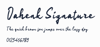 Oahenk Signature預覽圖
