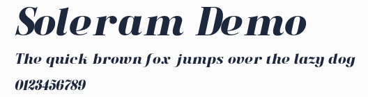 Soleram Demo預覽圖