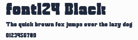 font124 Black預覽圖