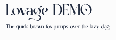 Lovage DEMO預覽圖