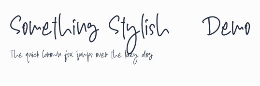 Something Stylish - Demo預覽圖