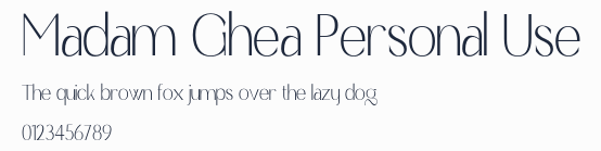 Madam Ghea Personal Use預覽圖