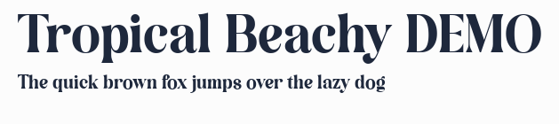 Tropical Beachy DEMO預覽圖