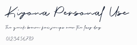 Kiyona Personal Use預覽圖