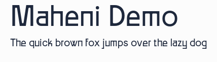 Maheni Demo預覽圖