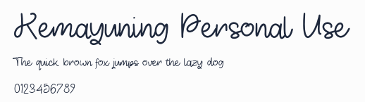 Kemayuning Personal Use預覽圖